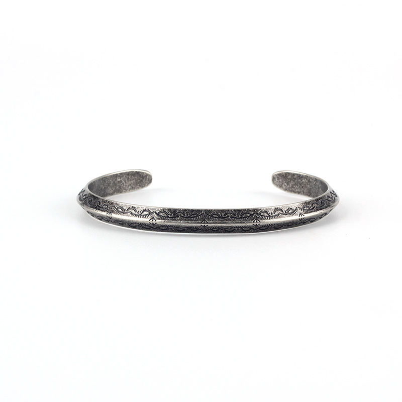 Titanium Steel Oval Bracelet, picture 4 of 6
