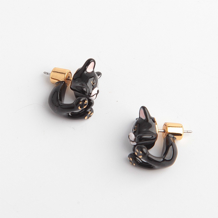 Qingdao Ornament Enamel Glaze Black  Bracelet Bracelet Necklace Necklace Ring Suit Pendant — foto 6