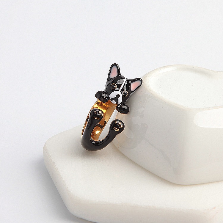 Qingdao Ornament Enamel Glaze Black  Bracelet Bracelet Necklace Necklace Ring Suit Pendant — foto 9