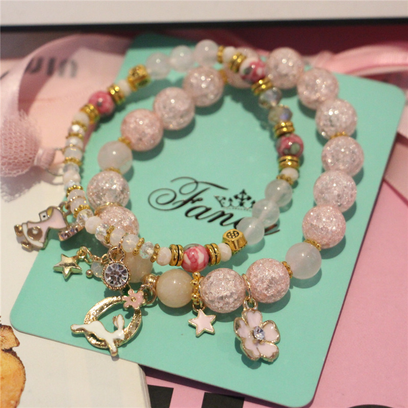 Natural stone multilayer fashion retro bracelet — foto 4