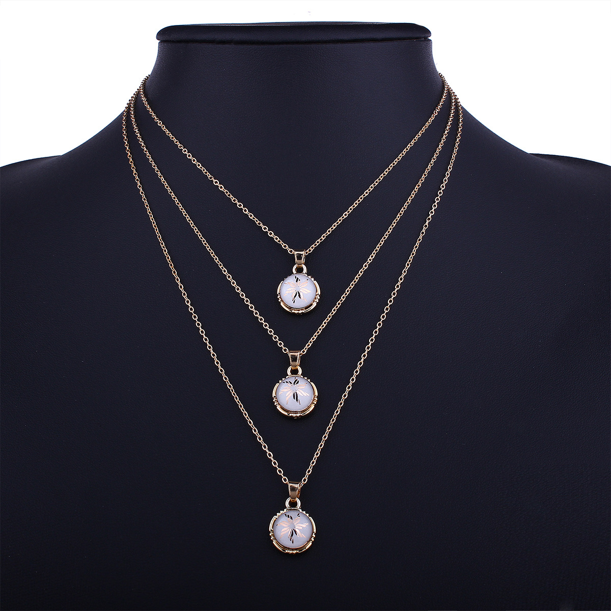 Multilayer Alloy Geometry Pendant — foto 7