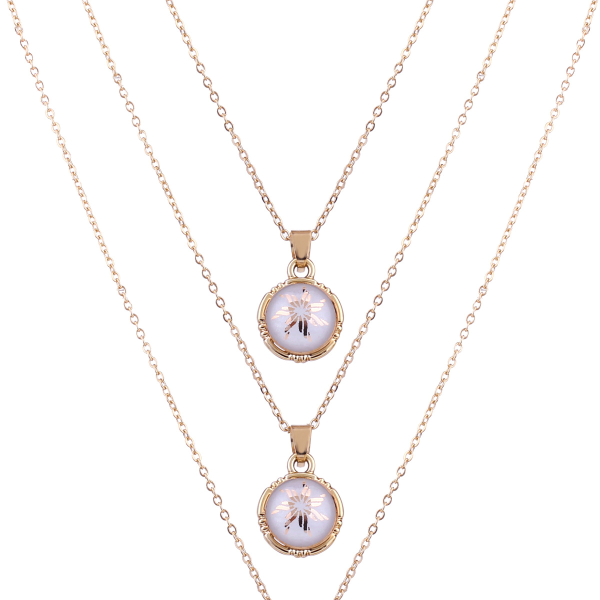 Multilayer Alloy Geometry Pendant — foto 6