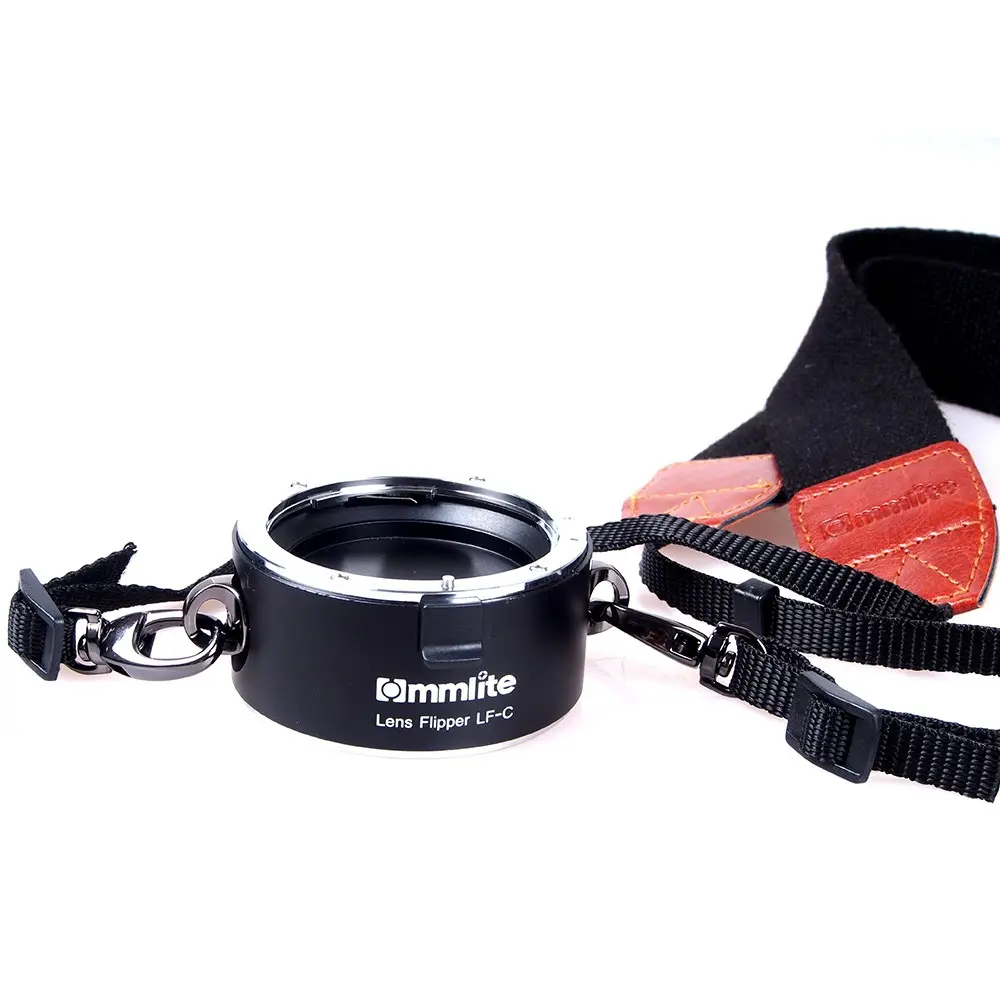 Camera Lens Flipper Double Dual Holder ForNikonE-Mount