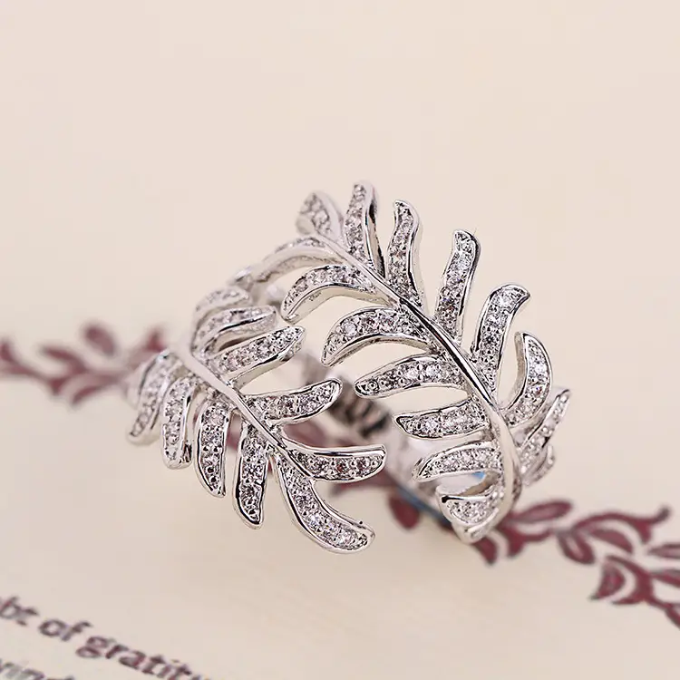 Mimosa leaves rings