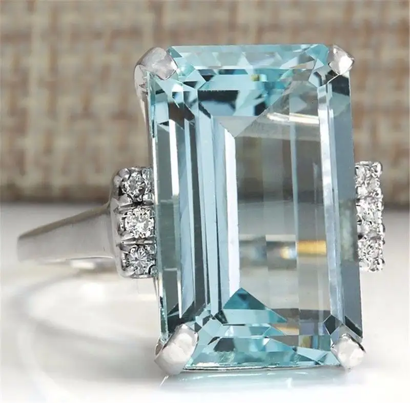 Hot European and American fashion luxury topaz