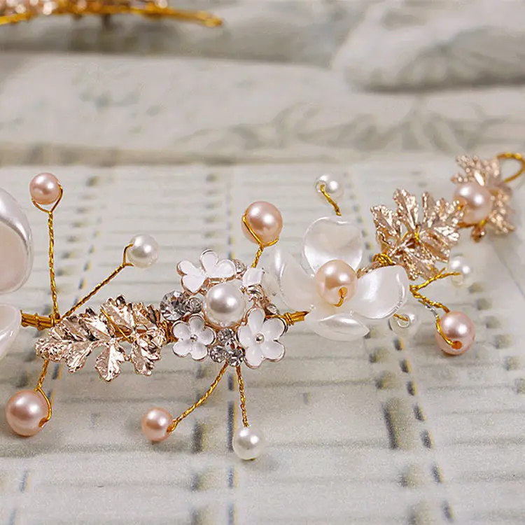 The Bride Wedding Headdress Ornaments Wholesale Pearl