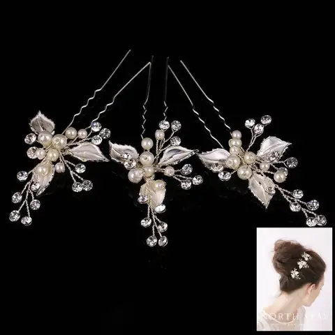 European Style Exquisite Handmade Jewelry Bride Wedding Dress Headdress