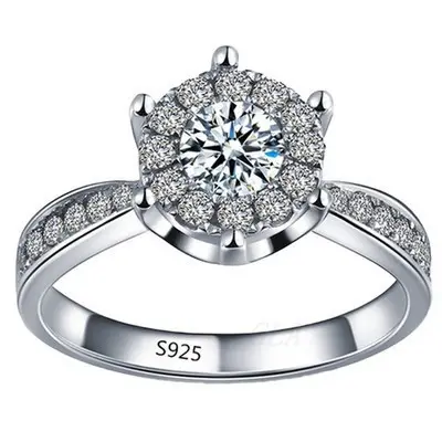 Wish fashion engagement ring exquisite eight heart