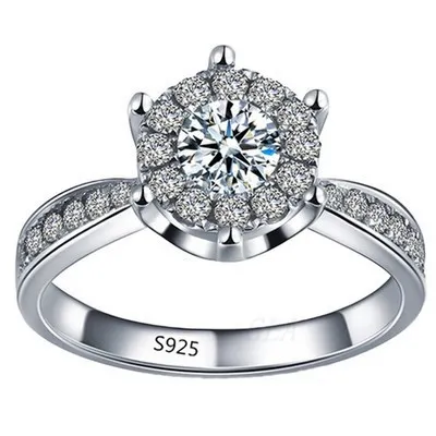 fashion engagement ring exquisite eight heart eight arrow zircon ring female jewelry - Shop at LoveMi