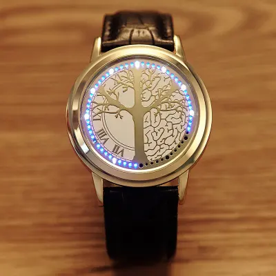Creative New Trend Led Touch Screen Watch Belt Table