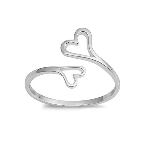 Love Hearttex Lovers Adjustable Ring Titanium Stainlessmen and Women