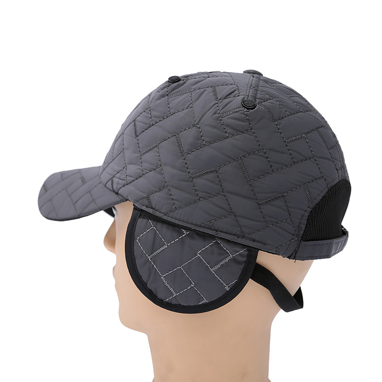Cold ear protection cotton cap — view 4