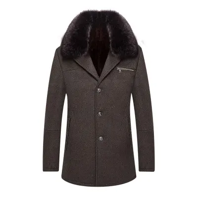 Men's Plush Coat
