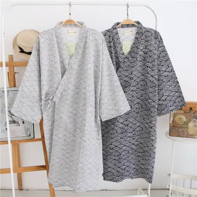 Pure Cotton Double Gauze Mid-length Home Service