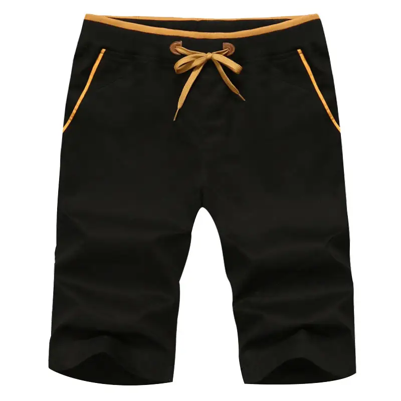 Cotton elastic waist casual pants