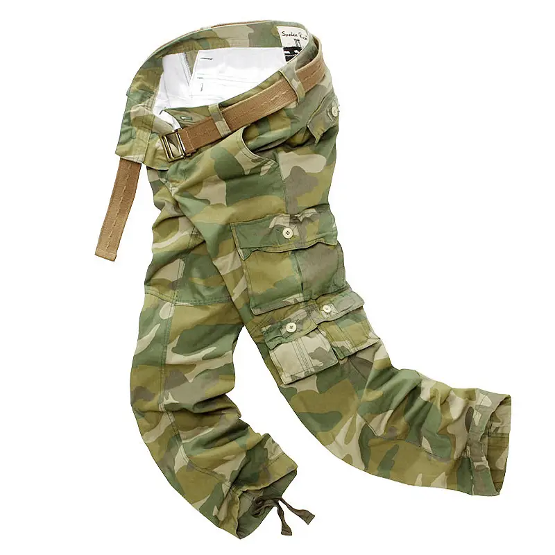 Men's casual camouflage pants