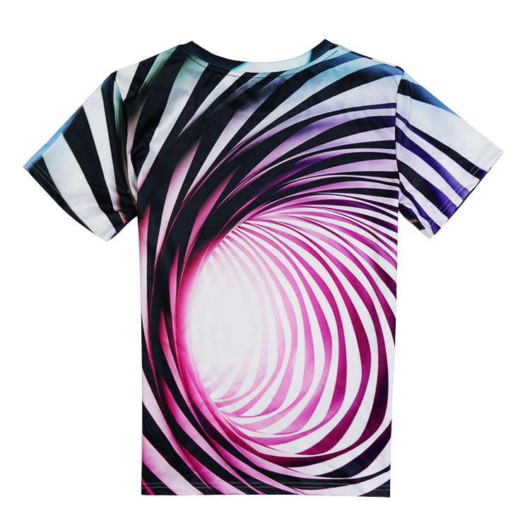 Creative printed short sleeve