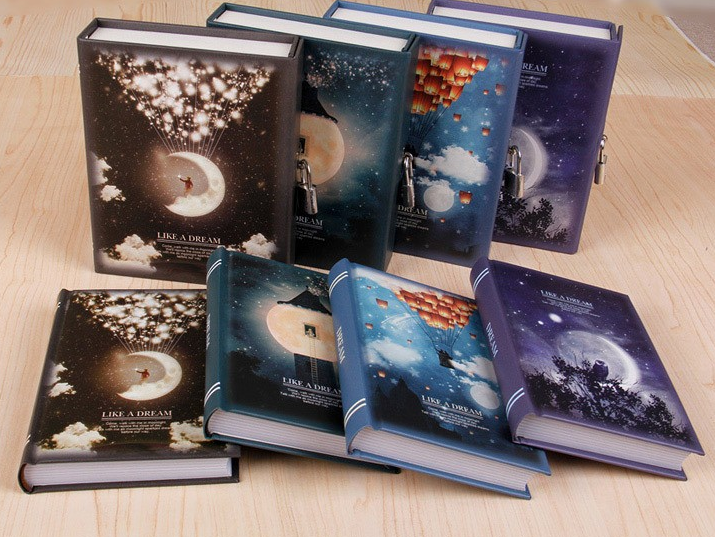 Diary With Lock  Note Book 3