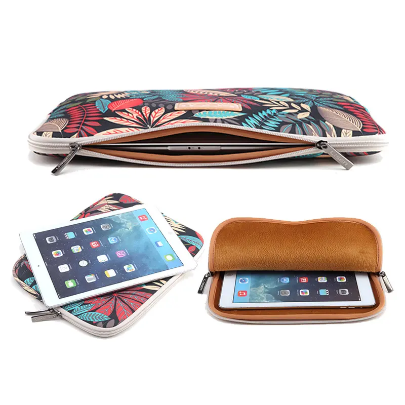 LISEN Colorful Leaf Notebook Sleeve Bag Inch 15.6 Computer