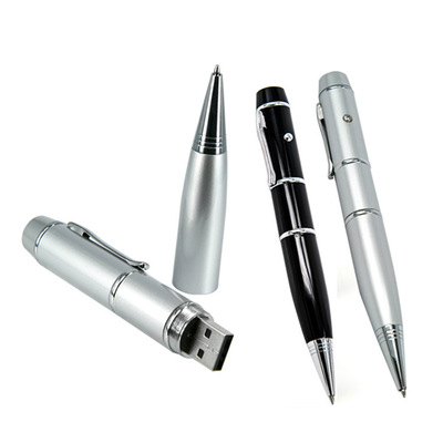 Multi-function U disk pen metal pen laser pen 5