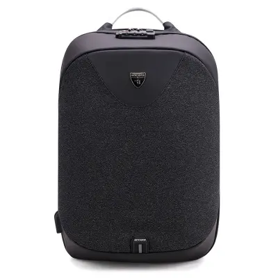 Men's Double Shoulder Bag Multi Function Anti-theft 15.6 Inch