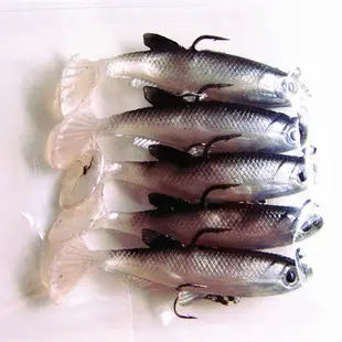 Black and White Sea Bass Killer Fish T Soft