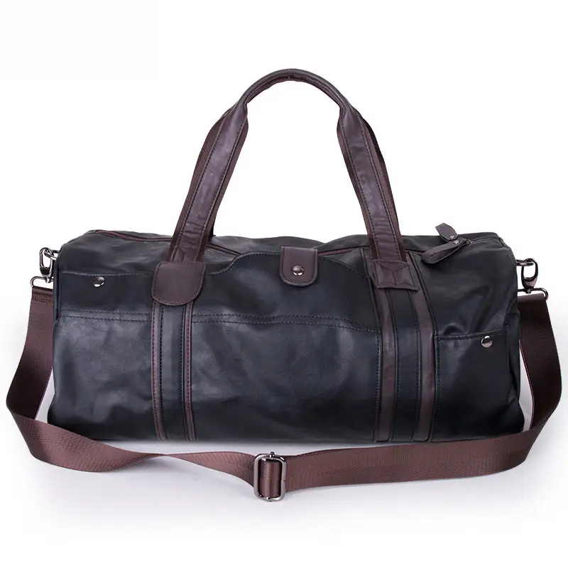 Cylindrical Travel Duffel Bag for Gym and Weekend Trips