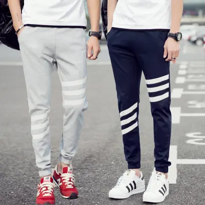 Fashion Tide Men's Sports Trousers Korean Version of Self-cultivation