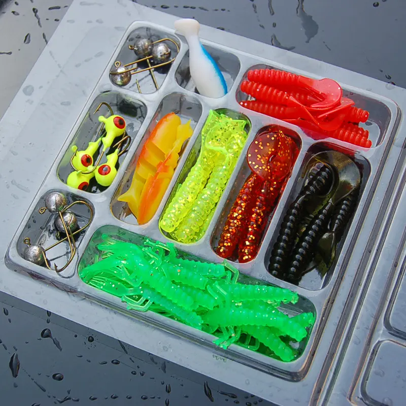 35 Soft Bait 10 Small Lead