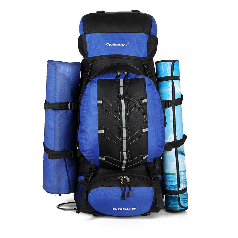 80L Mountaineering Backpack for Hiking and Outdoor Travel