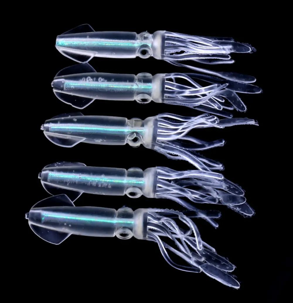 HENG JIA-SO035 Fast Selling Noctilucan Squid Soft Bait 5