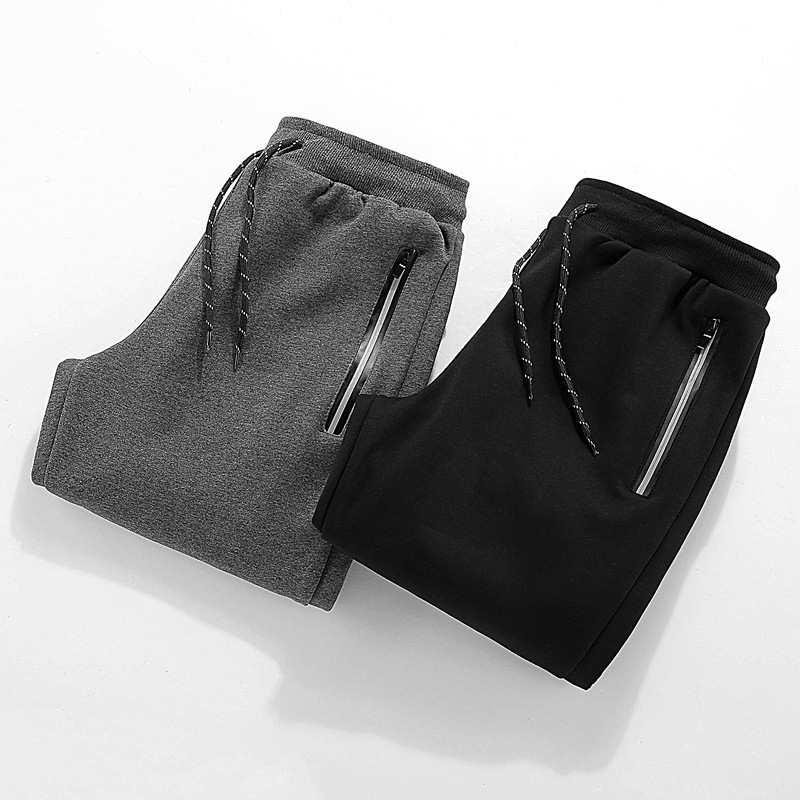 The new winter Korean youth Haren feet pants men sports pants pants men’s casual pants. The trend of health