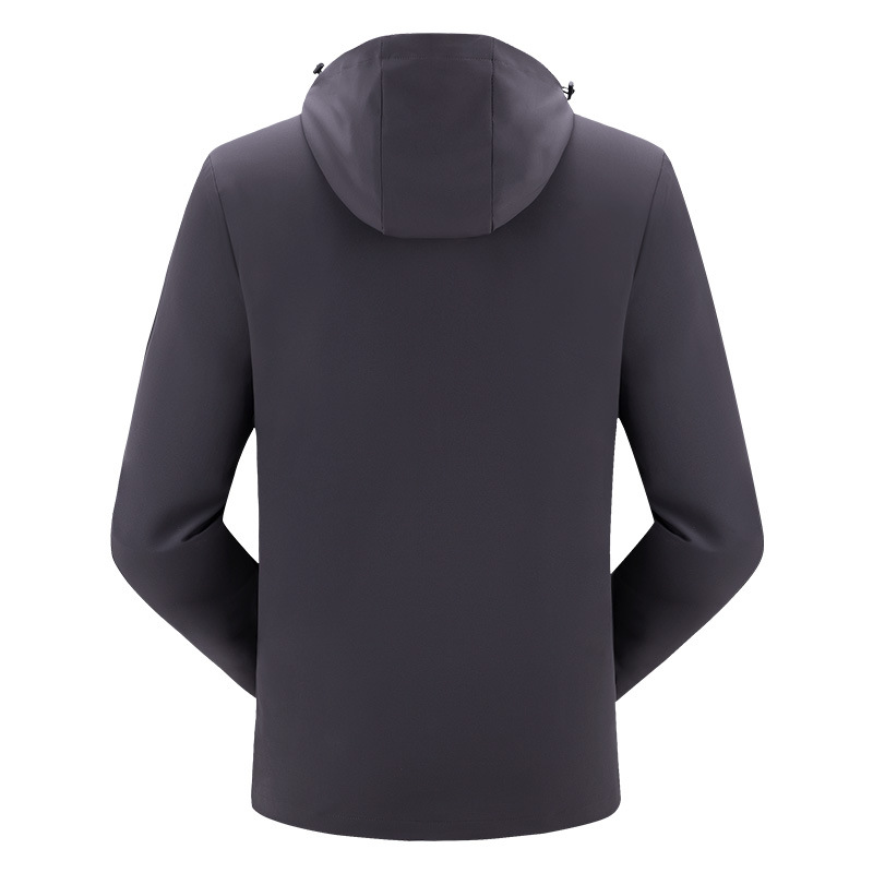 Мужское движение в весенне-осенний сезон, мужские однослойные эластичные альпинистские куртки, водонепроницаемая, ветрозащитная, дышащая и капрантовая одежда для верховой езды.