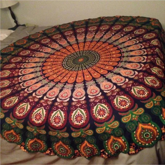Printed Round Beach Towels And Yoga Mat - Shop at LoveMi