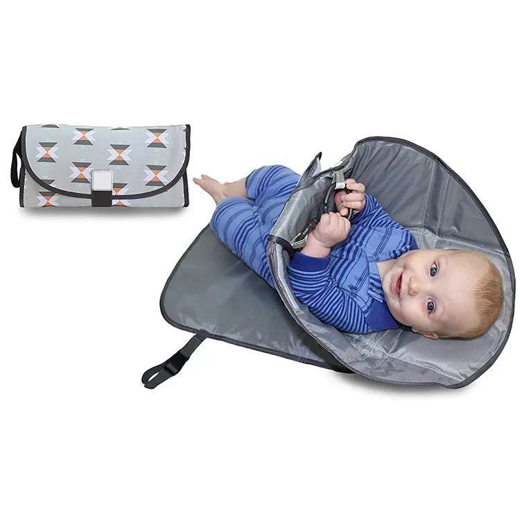 Portable Diaper Changing Pad Clutch for Newborn – image 6