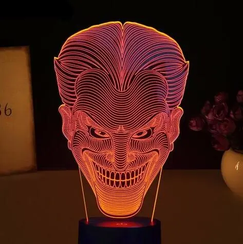 Usb Color 3d Led Lamp – image 4
