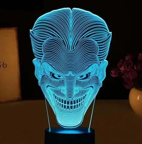 Usb Color 3d Led Lamp – image 2