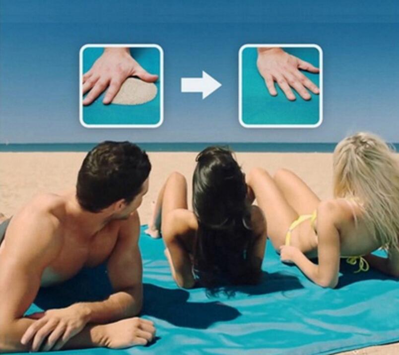 Folding Mat Beach Mat Leaky Sand Beach Mat Outdoor Travel Picnic Mat Camping Mat — foto 14