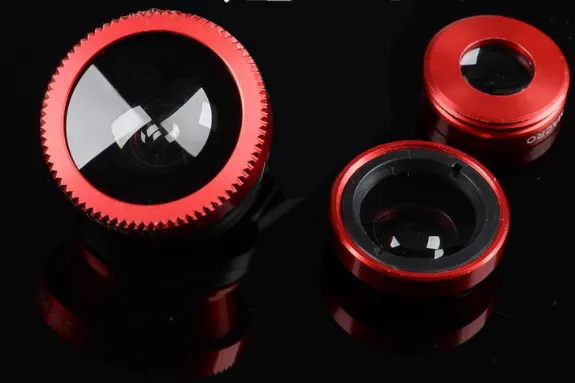 Phone Lens Fisheye 0.67x Wide Angle Zoom Lens Camera Kit – image 2