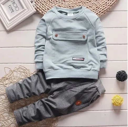 Toddler Baby Clothes Children Suit 0-3 Years Old Pants