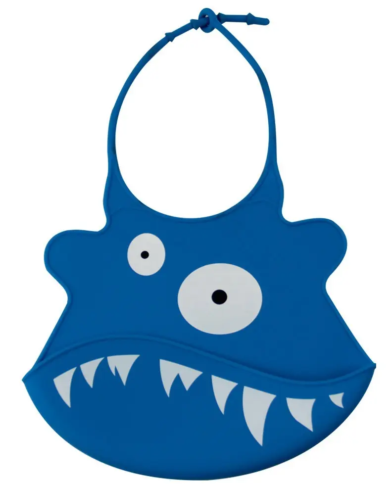 New Design Baby Bibs Waterproof Silicone Feeding Saliva Towel