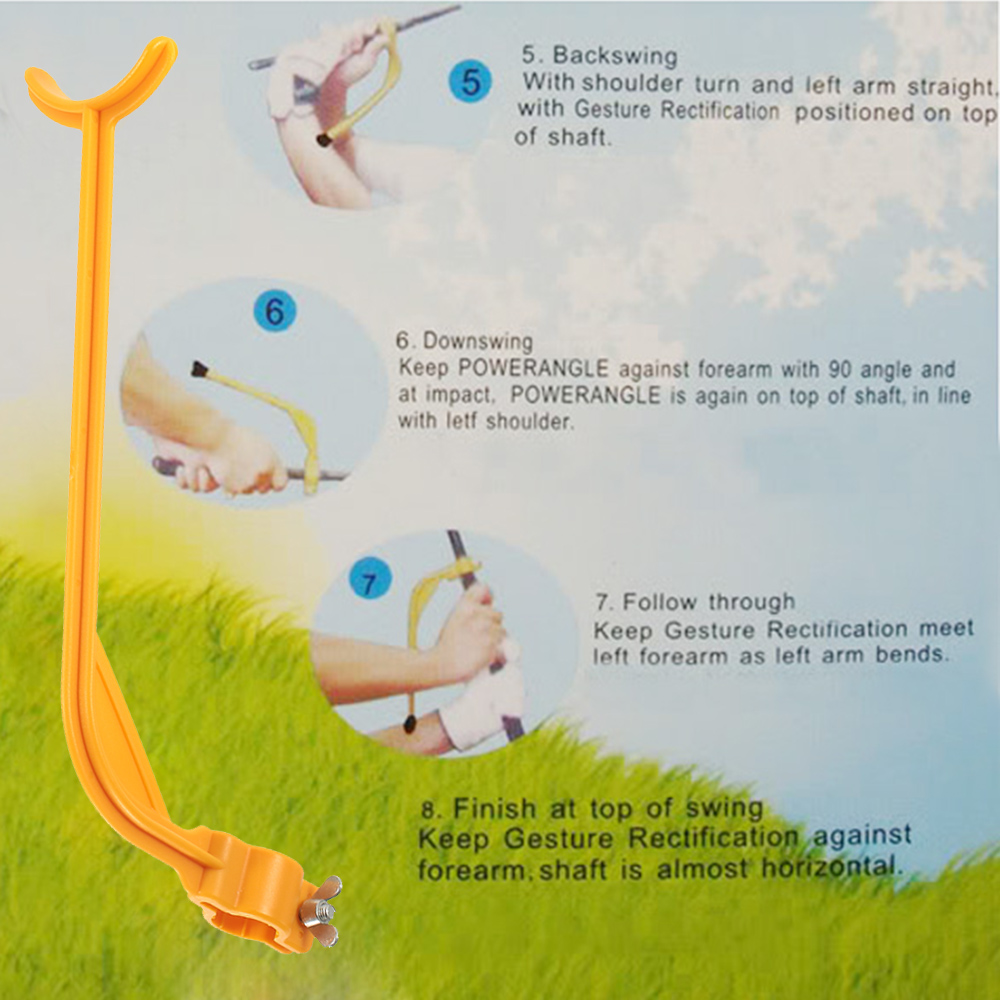 Swing Trainer Educational Practice Guide Beginner Gesture Alignment Club Correct Wrist Training Aid Tools - Image 6