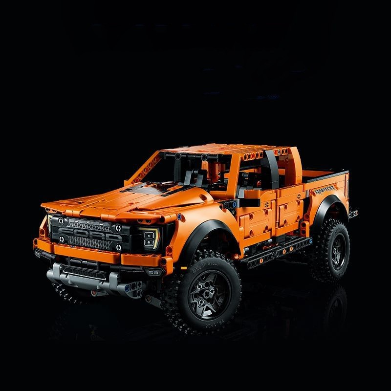 Compatible With Ford Raptor Pickup Car Assembling Building Blocks Model