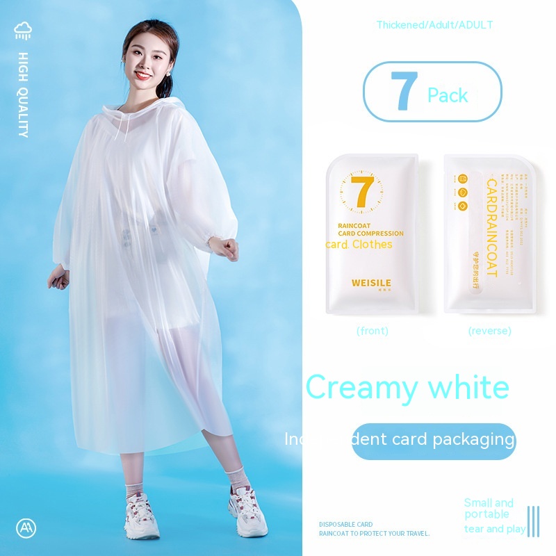 Cream White 7 Packs