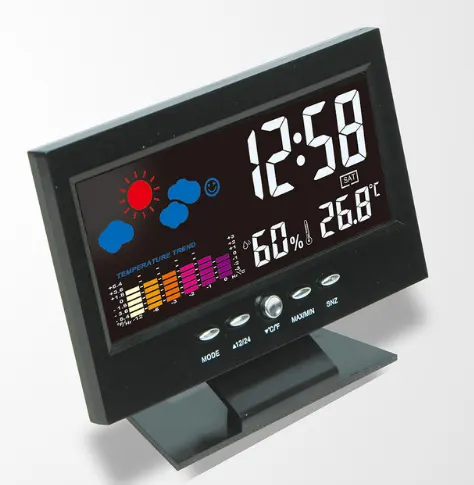 Multi-function Large-screen Calendar Clock LED with Backlight Weather Forecast