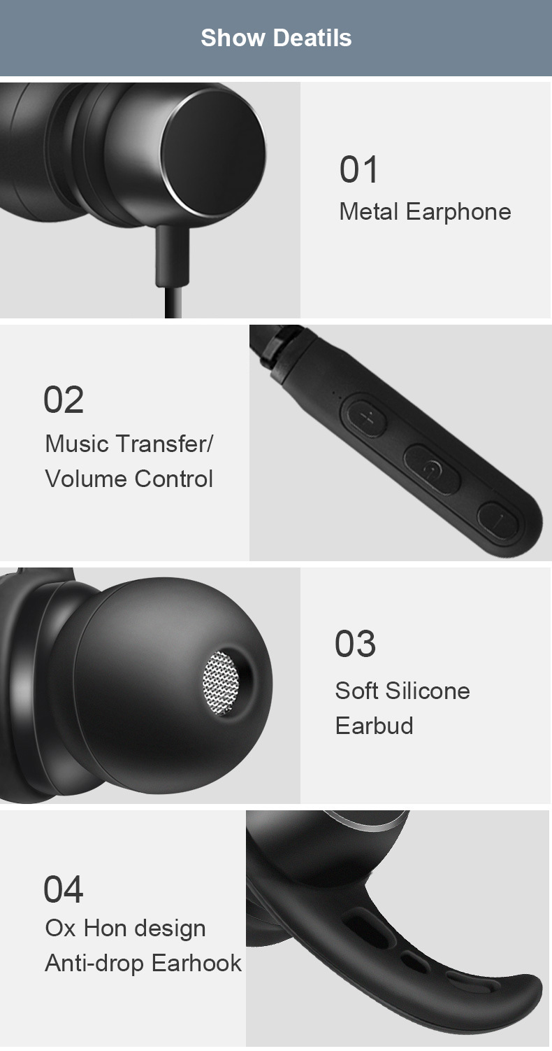 Magnetic Stereo Wireless Bluetooth Headphone - Image 4