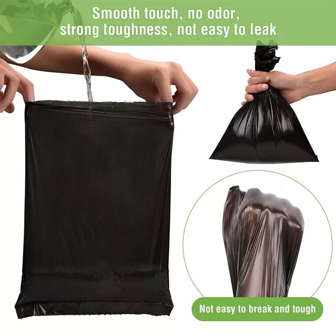 1100x Dog Poo Bags Biodegradable Pet Cat Dog Poop Waste Bags With Dispenser UK NEW