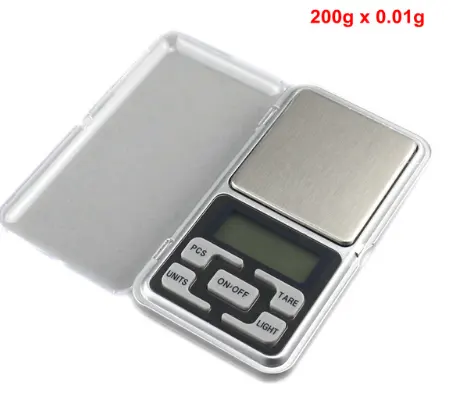 200g X 0.01g Digital Jewelry Scale Pocket Electronic Weighing