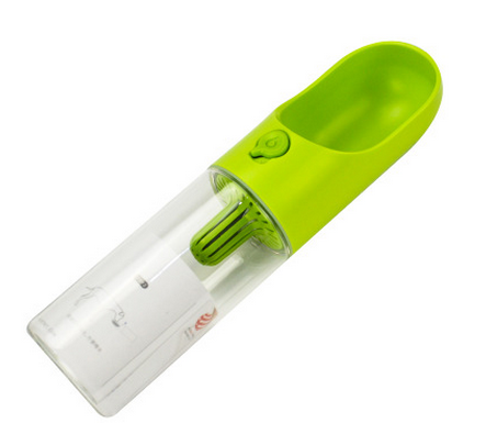 Pet accompanying cup portable dog travel drinking fountain outdoor kettle 400ml