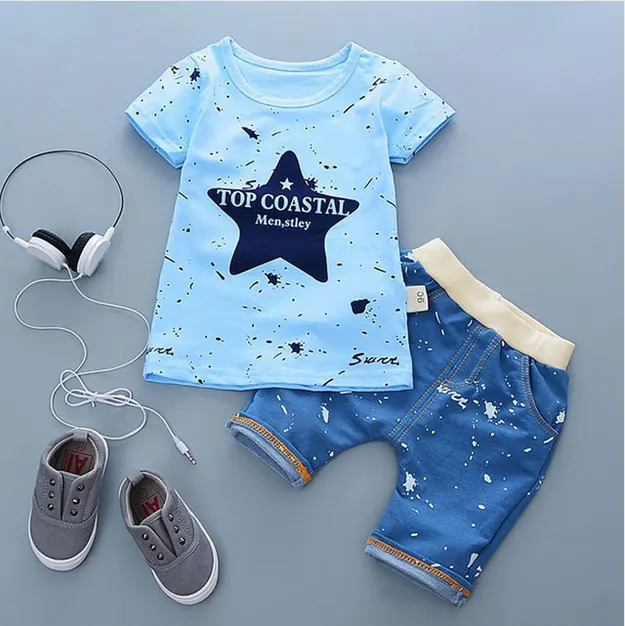 Summer Baby Boys Outfits Sports